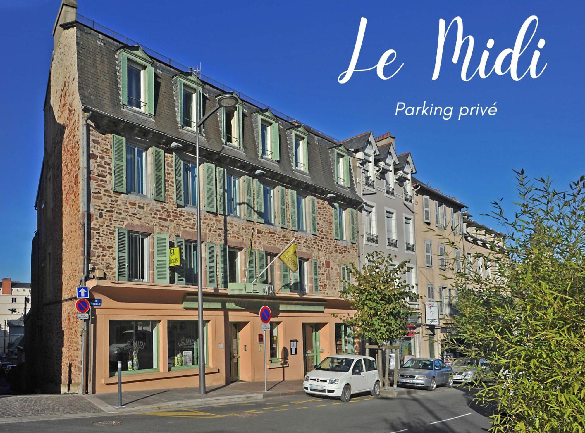 Logis Hotel Restaurant Du Midi - Rodez Centre Exterior foto